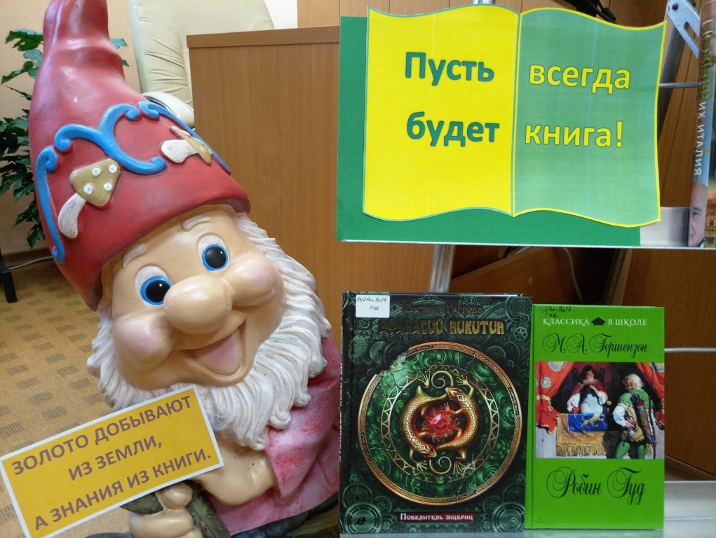 Пусть всегда будет книга